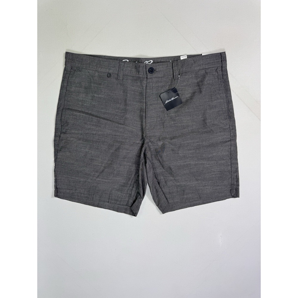 Eddie Bauer Shorts NWT Mens 38 (39) Gray Camano Short 2.0 Outdoor Hiking Chino